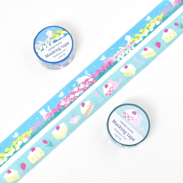 pp-0002｜PAPIER PLATZ　宮下和　マスキングテープ ｜ 手帳デコ コラージュ シール