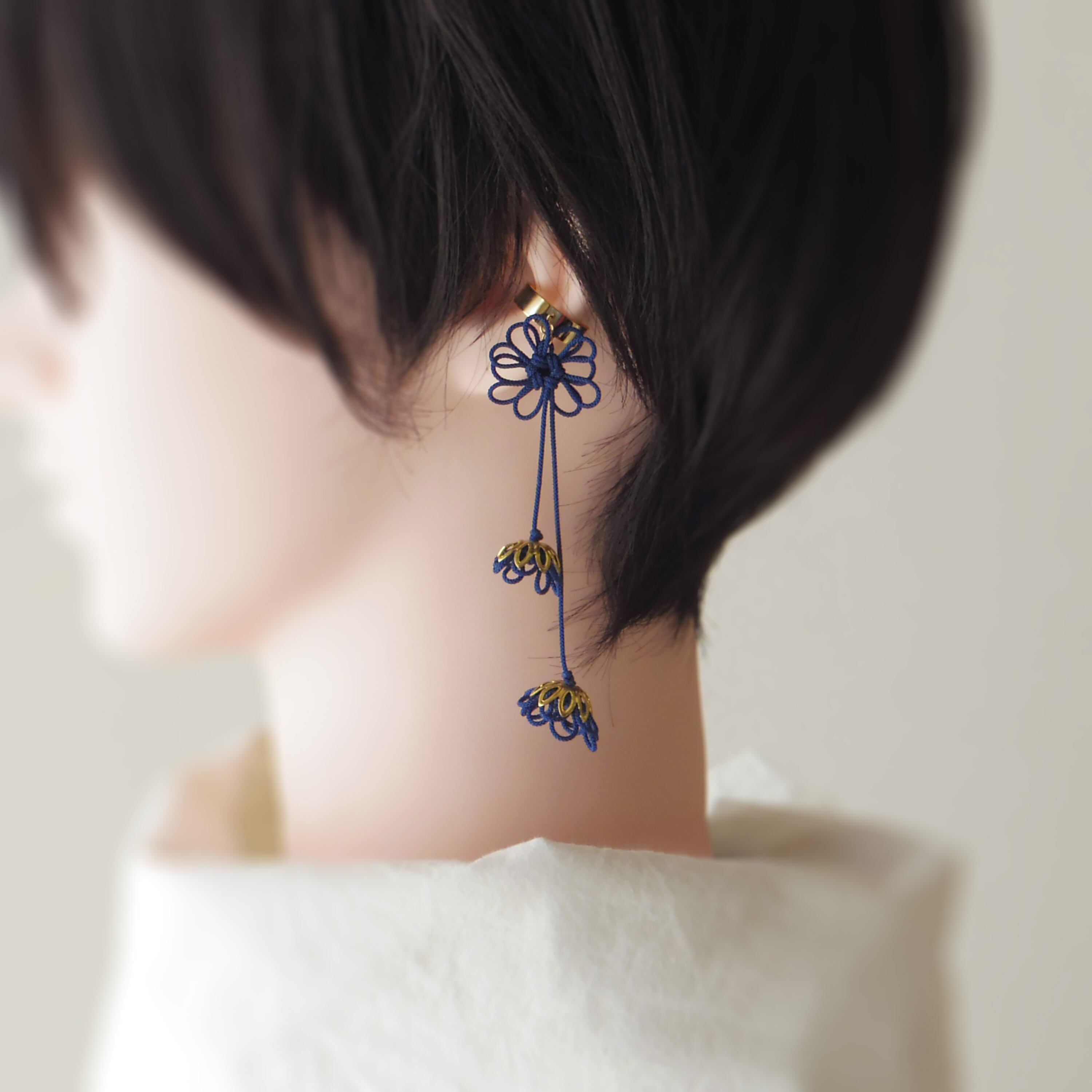 かたっぽイヤーカフ「時の色いろ・素」