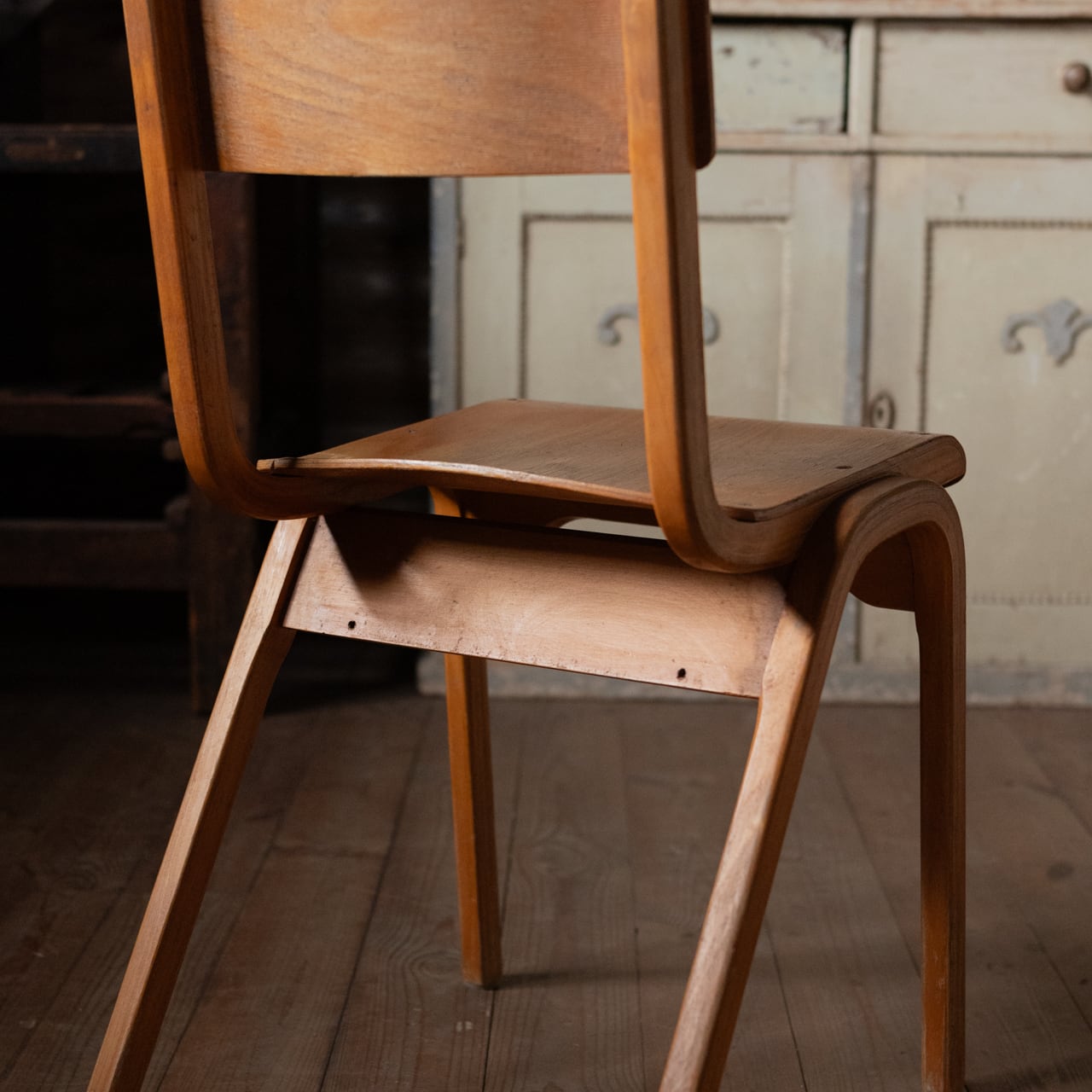 Stacking School Chair / スタッキングスクールチェア 【C