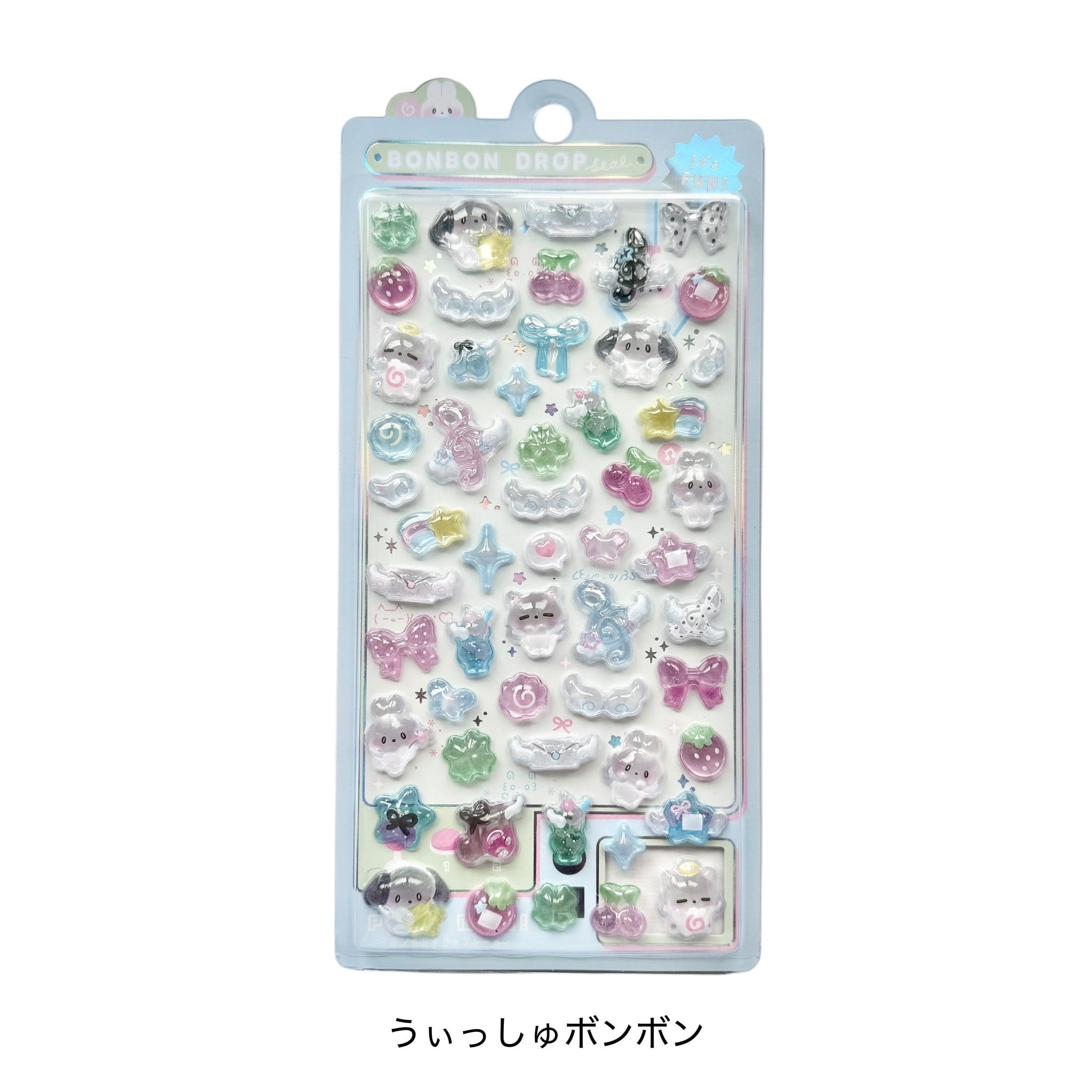 5枚セット】ボンボンドロップシール ちょこみん すいーつ うぃっしゅ