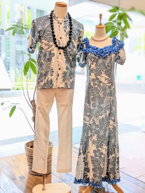 【美品】Royal Creations ムームー　ハワイアン　ドレス　Mサイズ