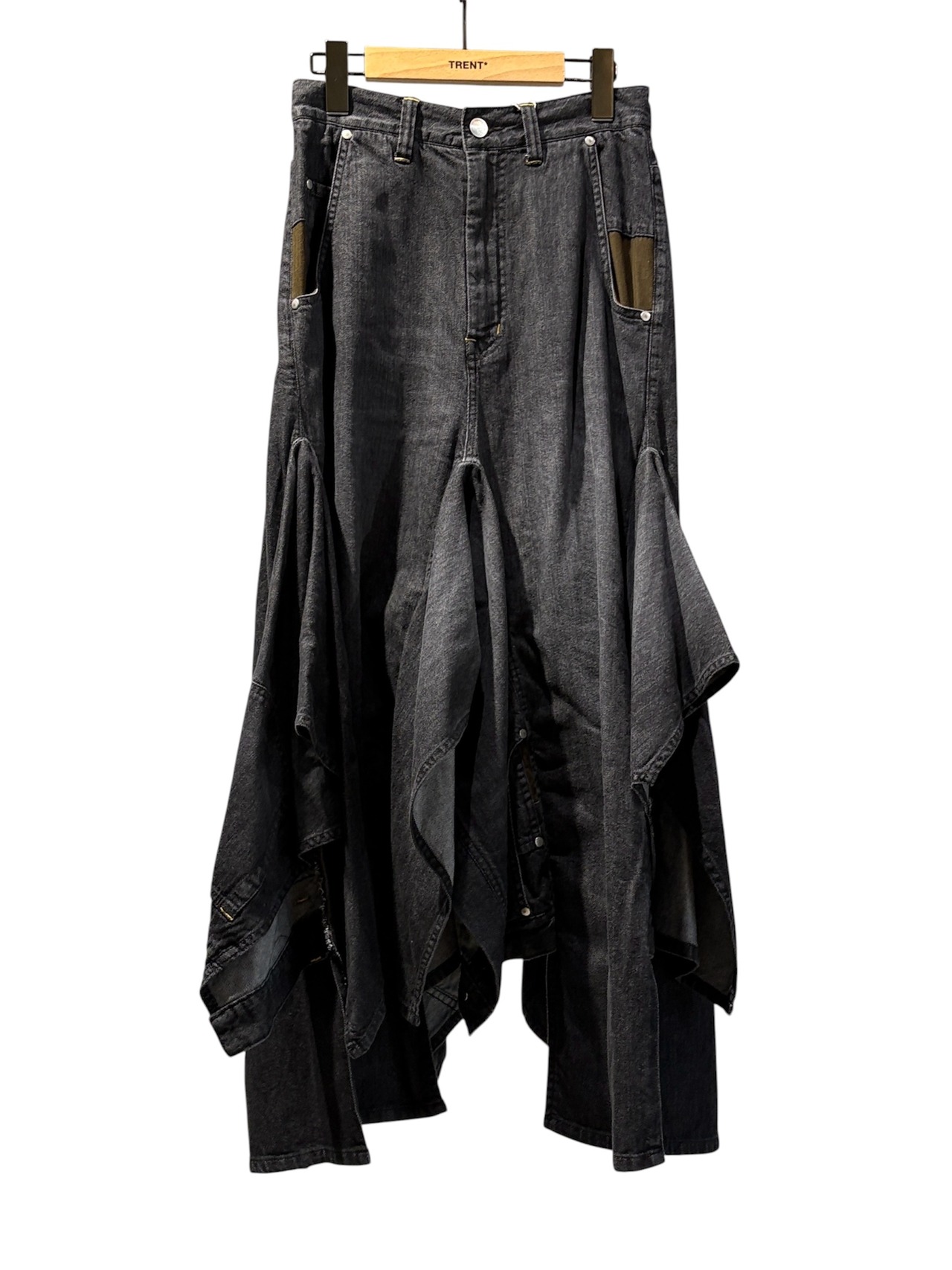 【26SS】BELPER  ベルパー / デニムスカート / DOUBLE DENIM SKIRT - 1