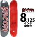 【USA製】 ベーコン スケボー デッキ │8.125インチ│ Bacon Skateboards OG Logo Price Point 7PLY Deck スケートボード プライスポイント 高耐久 弾く USA製