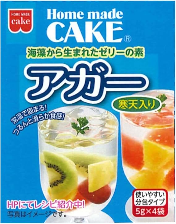 ホームメイド 共立食品 ゼリーの素(アガー) 20g×6個1 | グッド