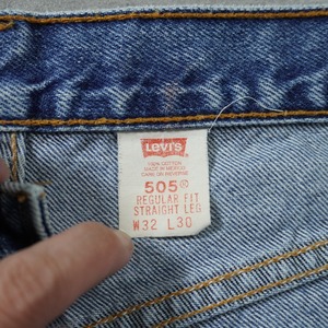 00s Levi's505 denim pants W31.5L27相当 古着
