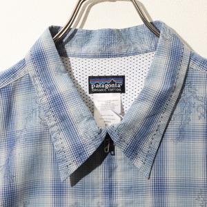 美品 XL 07年 オンブレ Sideburn Shirt パタゴニア Rhythm リズム Patagonia サイドバーンシャツ