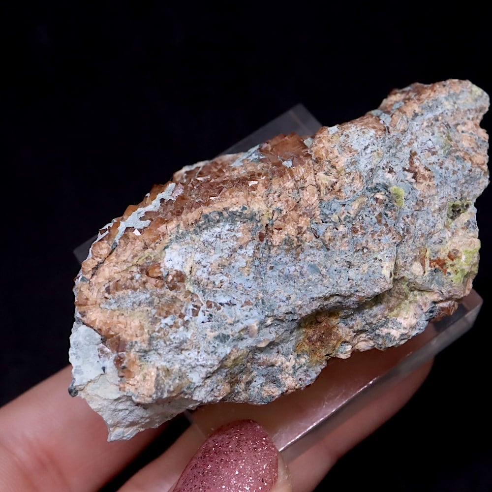 希少！アンドラダイト ガーネット トレモライト 柘榴石 透閃石 55.8g