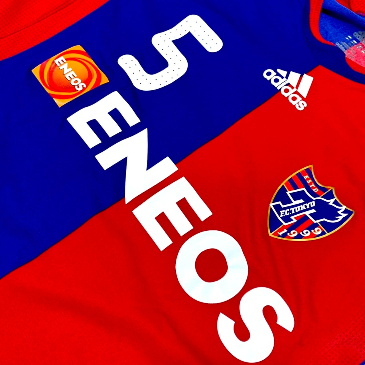 2008 adidas製 FC東京 長友佑都 No.5 1stユニフォーム | zoomies