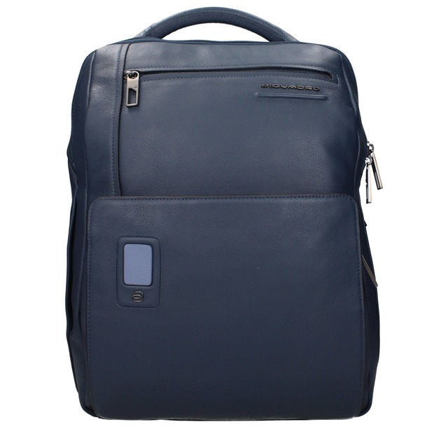 【新品】PIQUADRO ピクアドロ メンズ バックパック・ボディバッグ レザー ブルー CA5105AOBLU