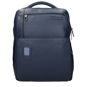 【新品】PIQUADRO ピクアドロ メンズ バックパック・ボディバッグ レザー ブルー CA5105AOBLU
