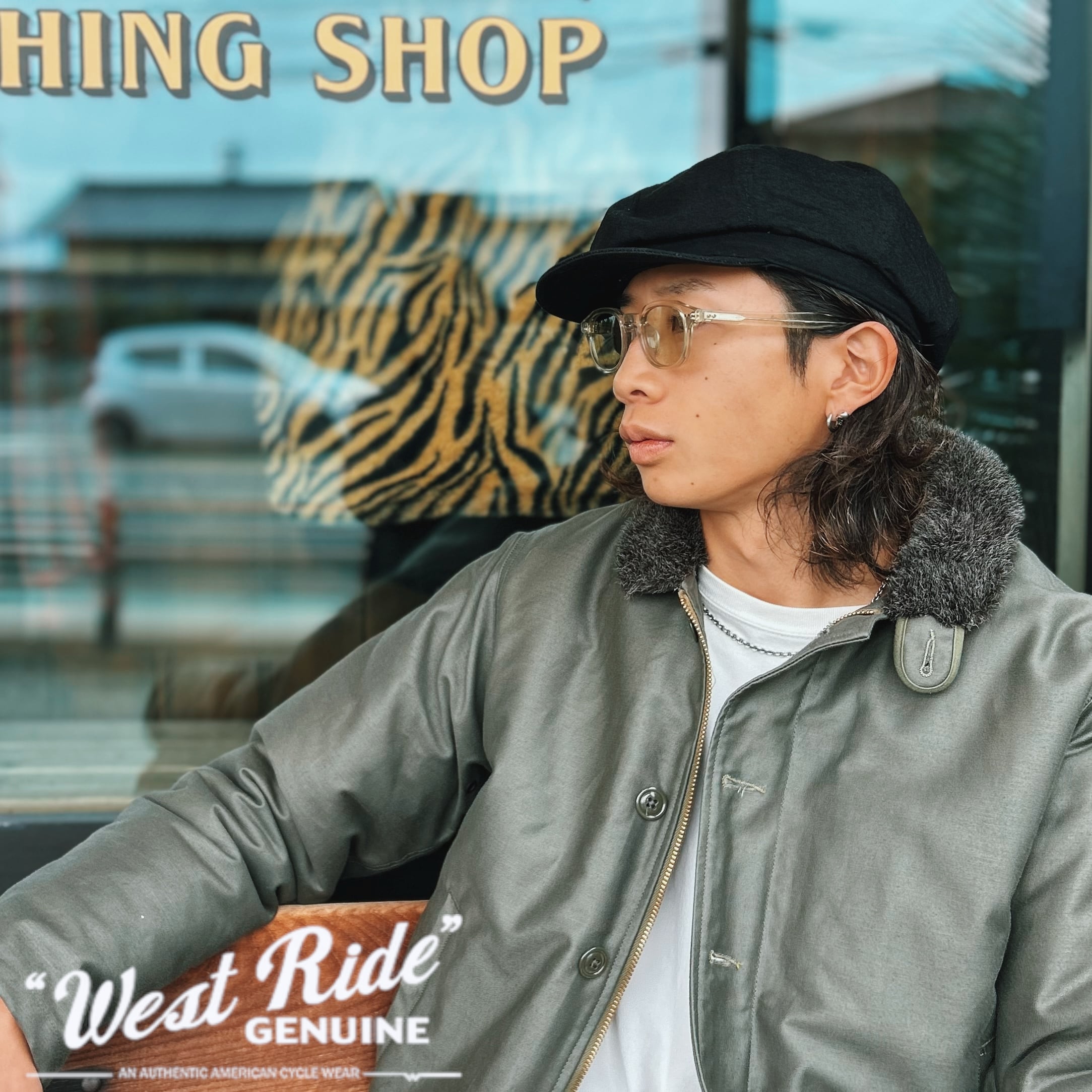 23aw WEST RIDE ウエストライド VINTAGE MOHAIR VEST ヴィンテージ 