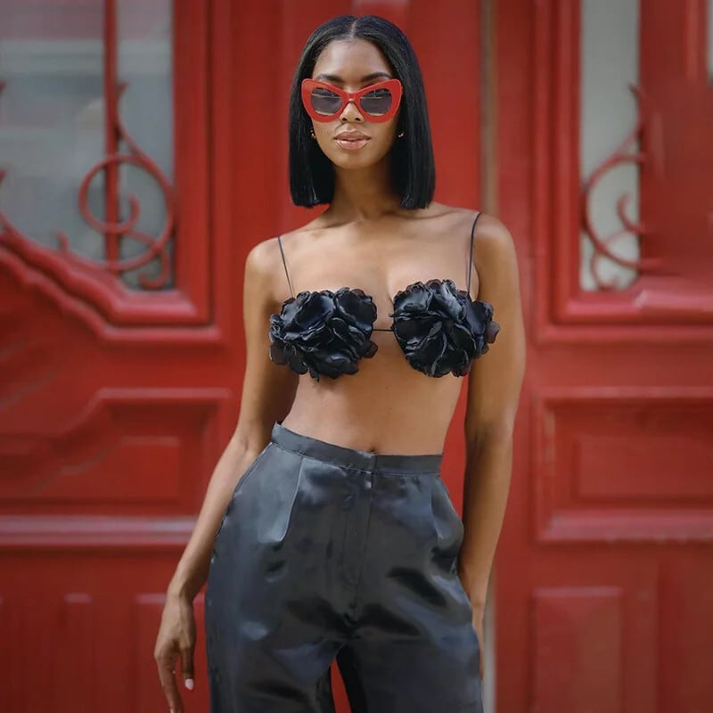 新作】【送料無料】 TARUXY ロングサテンパンツセット女性のセクシーな