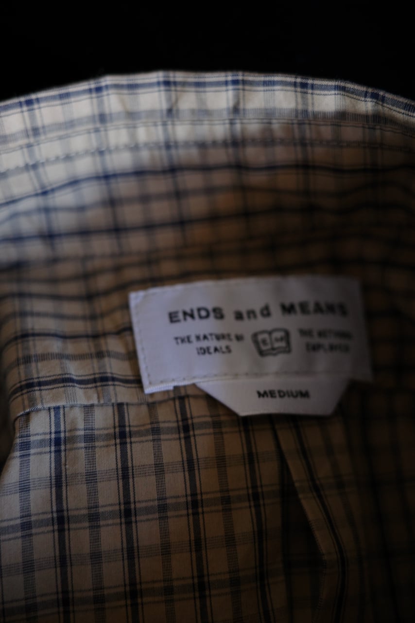ENDS and MEANS / B.D Shirts | iremono