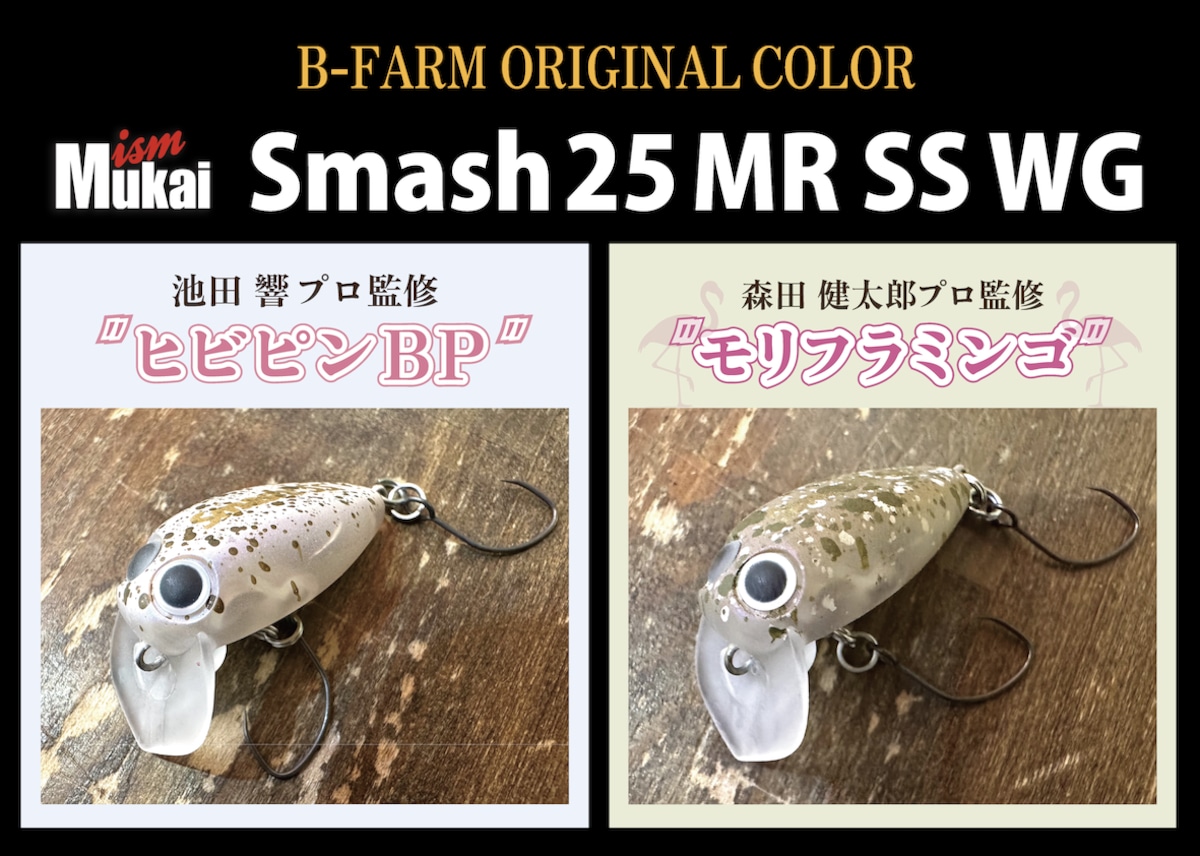 スマッシュ25 MR SS WG B-FARM ORIGINAL COLOR | ルアーショップB