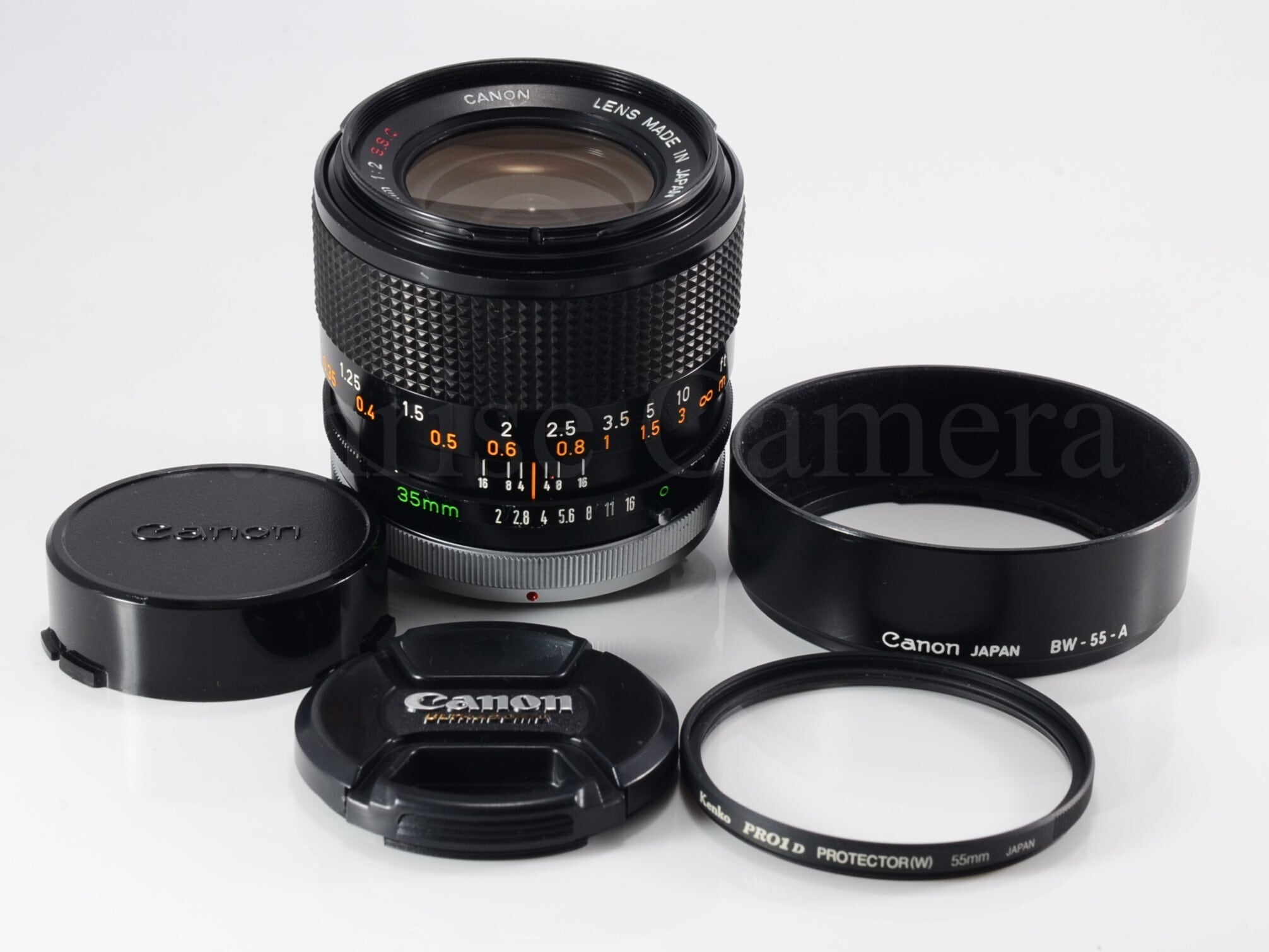 Canon FD 35mm F2 S.S.C. 凹みレンズ Oマーク キヤノン (61204