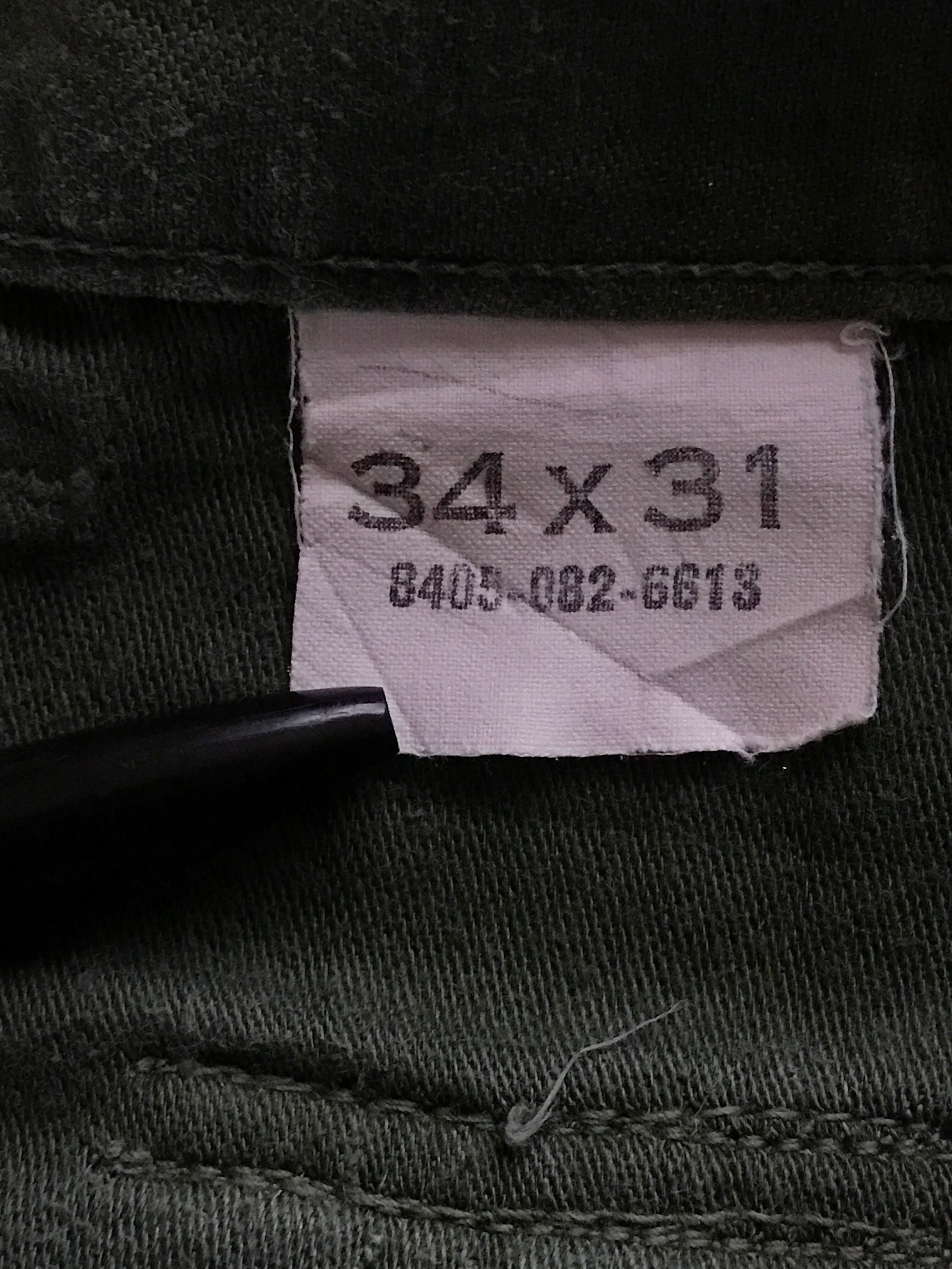 60's U.S.ARMY OG-107 ベイカーパンツ　表記(34×31)