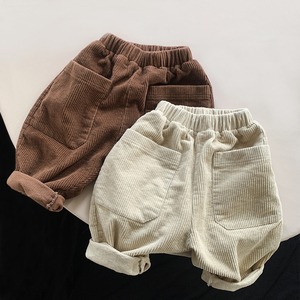 【春作】ポケット付きコーデュロイパンツ