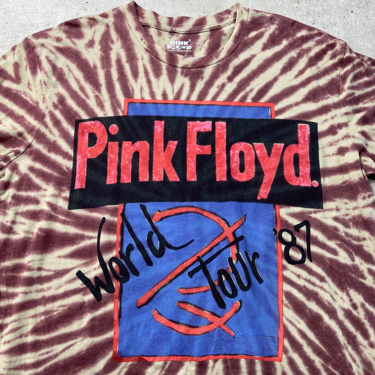 古着 PINK FLOYD ピンクフロイド タイダイ柄 バンドTシャツ バン 古着 PINK FLOYD ピンクフロイド タイダイ柄 バンドTシャツ バン