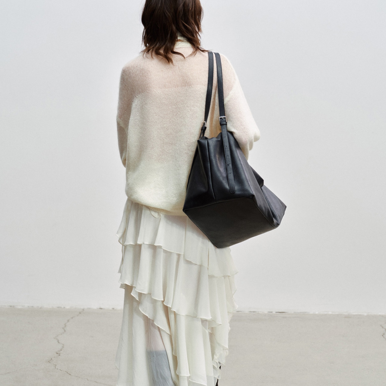 sheer knit pullover 【2color】 T0737