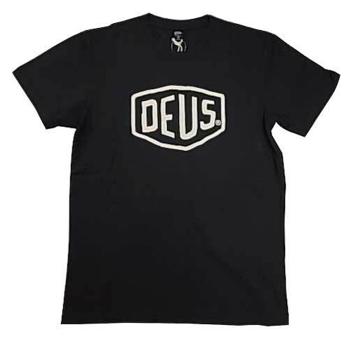 Deus ex Machina(デウスエクスマキナ) SHIELD TEE (Tシャツ) ブラック DMW41808E