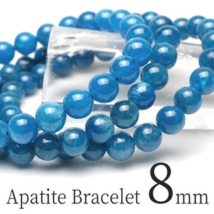 アパタイト ブレスレット 8mm ブレス 燐灰石 Bracelet Apatite メンズ レディース ランダム発送 メール便可 [M便 1/10] 711-333