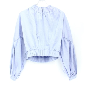 【GROUND ZERO】GATHERED CROPPED SHIRT