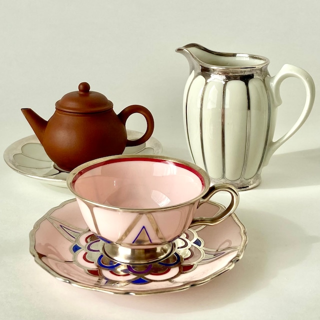 MAH VIGO□シルバーオーバーレイ シュガー＆クリーマー | Ryo Antiquecups