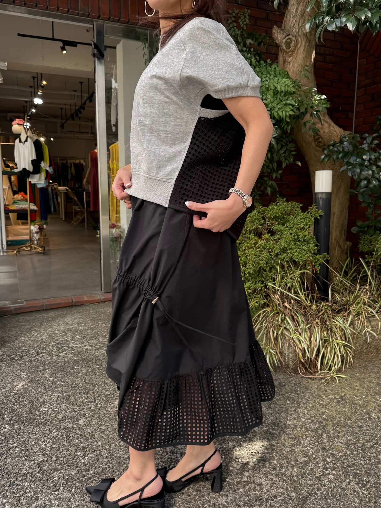 ドスディオサス  dosdiosas カット切替レースプルオーバー