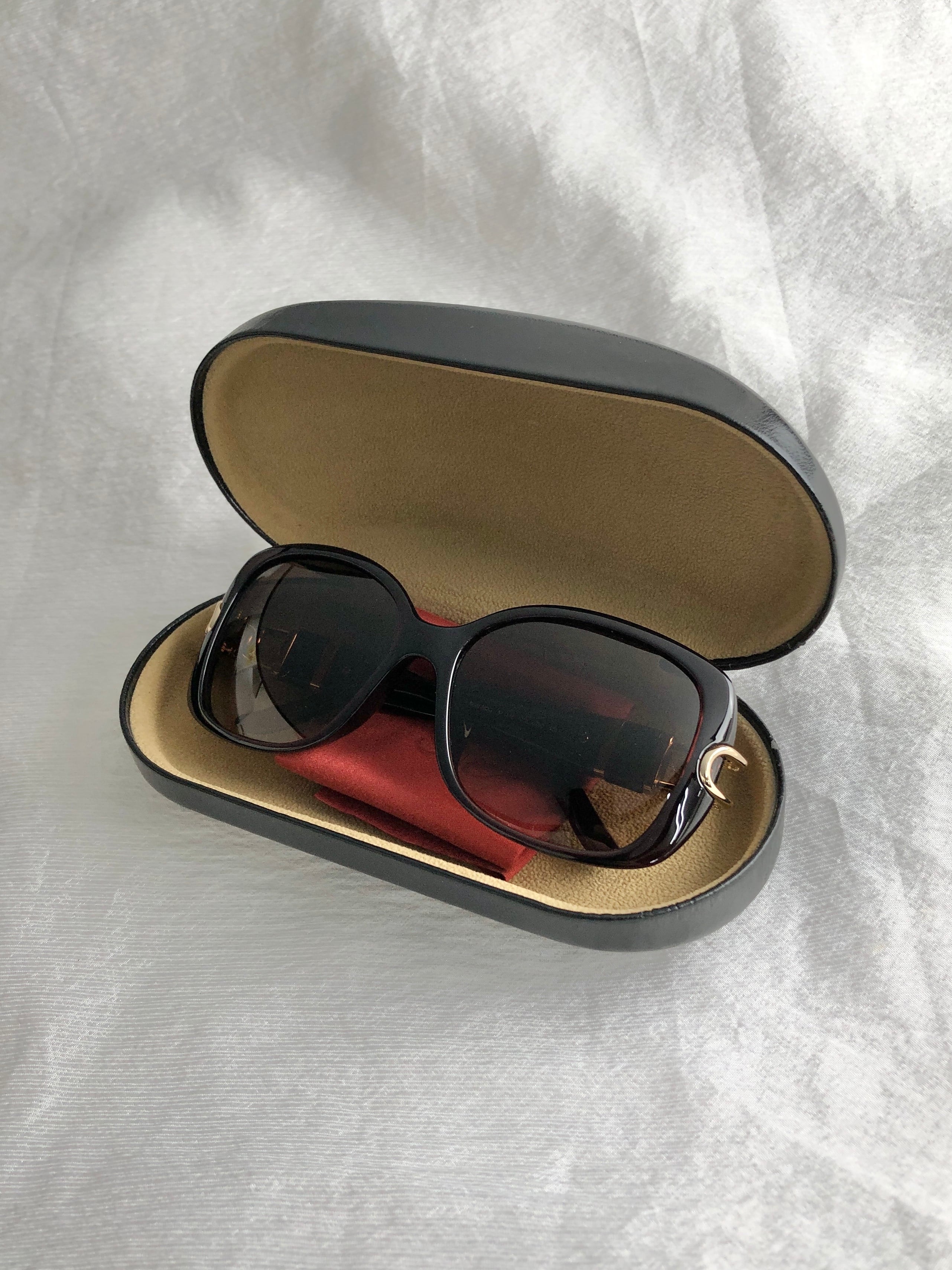 LOEWE ロエベ サングラス ブラウン ロゴ SLW782G vintage ヴィンテージ