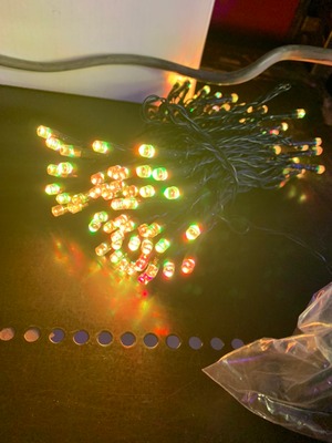 100球LED線/緑線/RGB 【激安LEDライト】【全品自社点検済み】