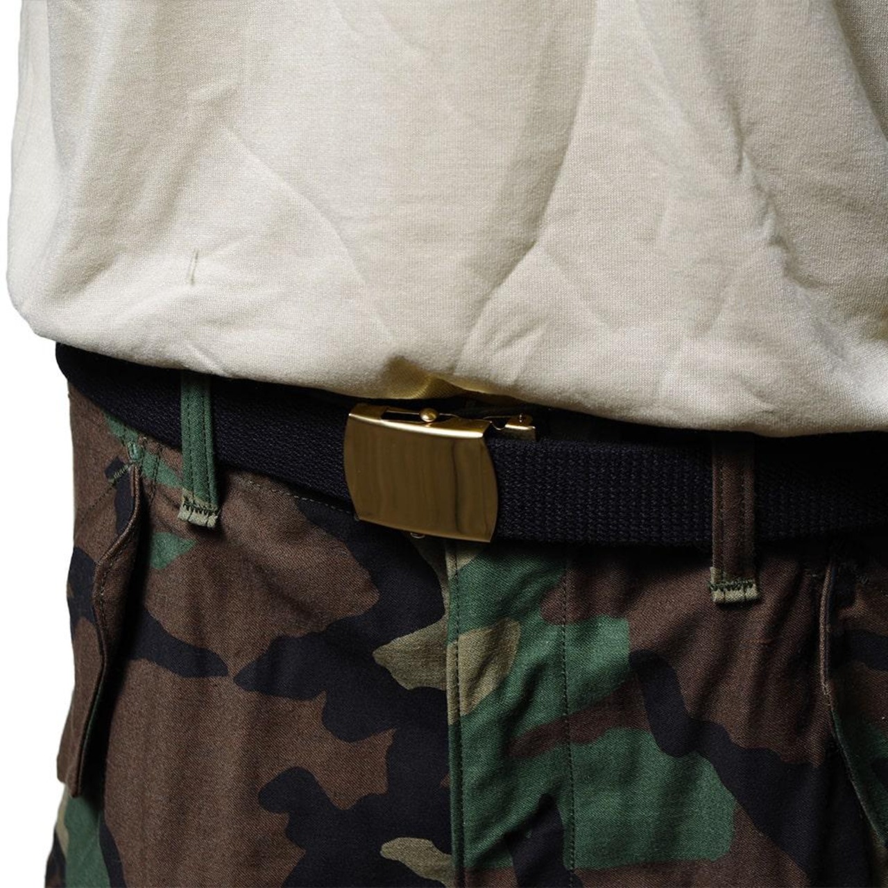 【MILITARY DEADSTOCK(ミリタリーデッドストック)】Made In USA Jackster Military Grade Web Belt アメリカ製 ジャックスター ミリタリーグレード ウェブベルト