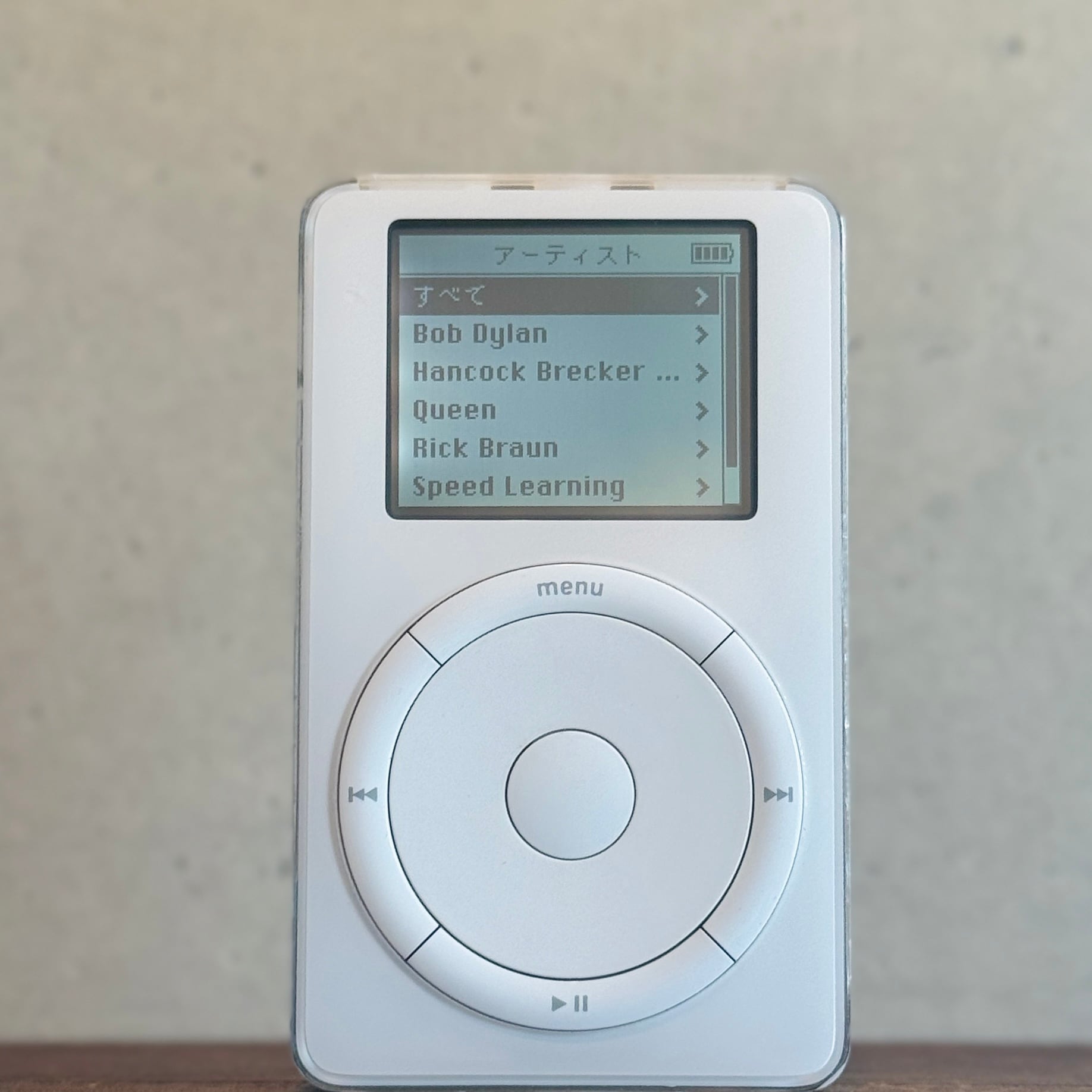 超初期ロット激レア】Apple 初代 iPod 5GB | 新品バッテリー交換済み