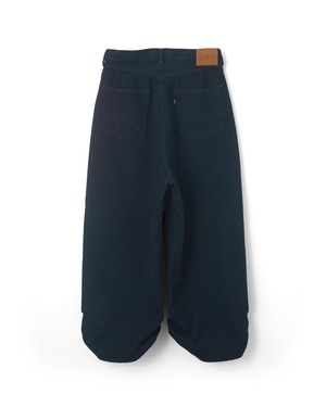 refomed "FRESH MAN DENIM WIDE PANTS by EDWIN "OW"〔BLACK〕"