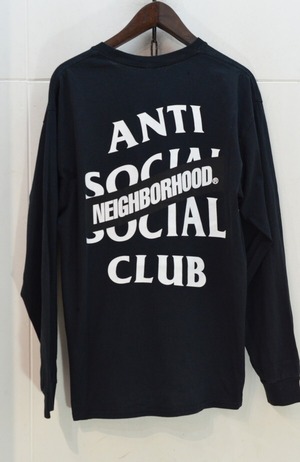 NEIGHBORHOOD × ANTI SOCIAL SOCIAL CLUB 長袖Tシャツ