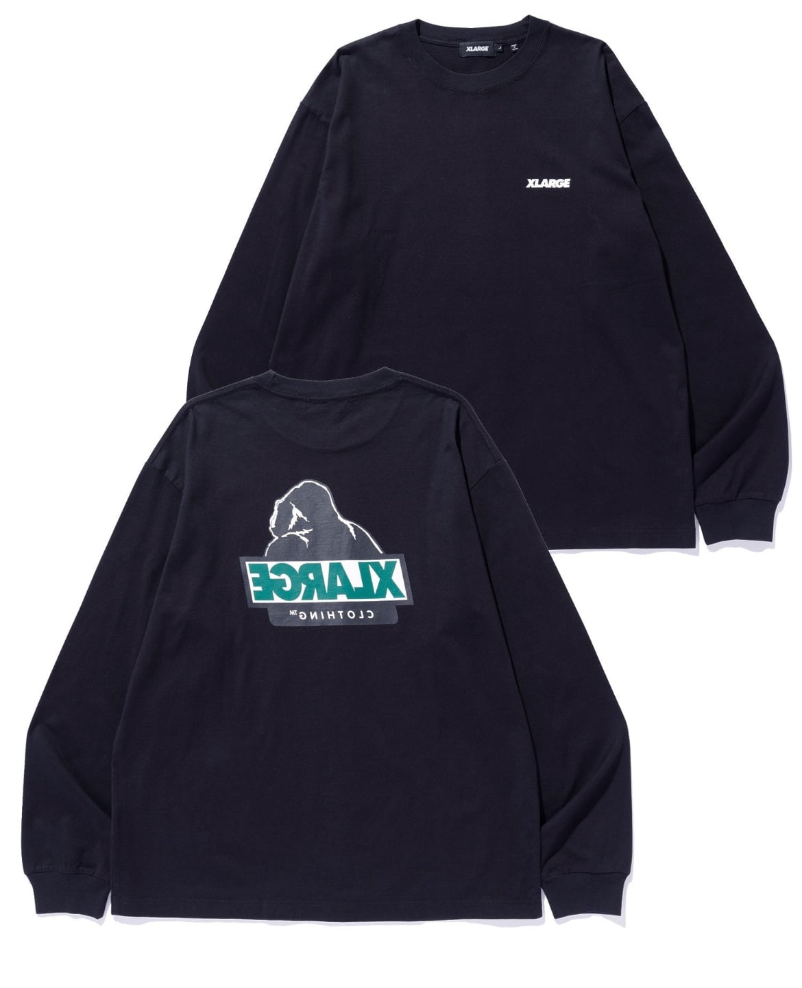 XLARGE BACKSIDE OG L/S TEE | バイシクルショップサイトウ