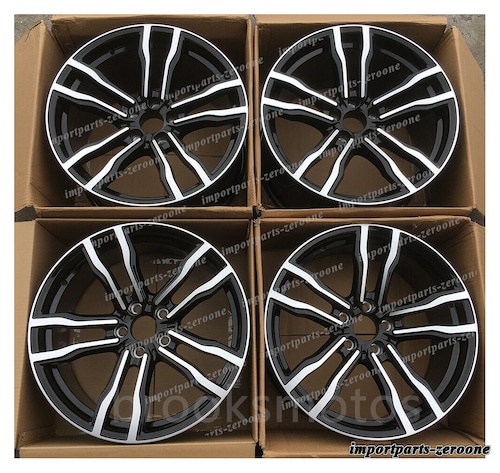 21インチ ブラックスタイル スタッガー ホイール BMW X5 E70 F15 X6 E71 F16 5x120 612 -BRN-11982 鍛造 ★