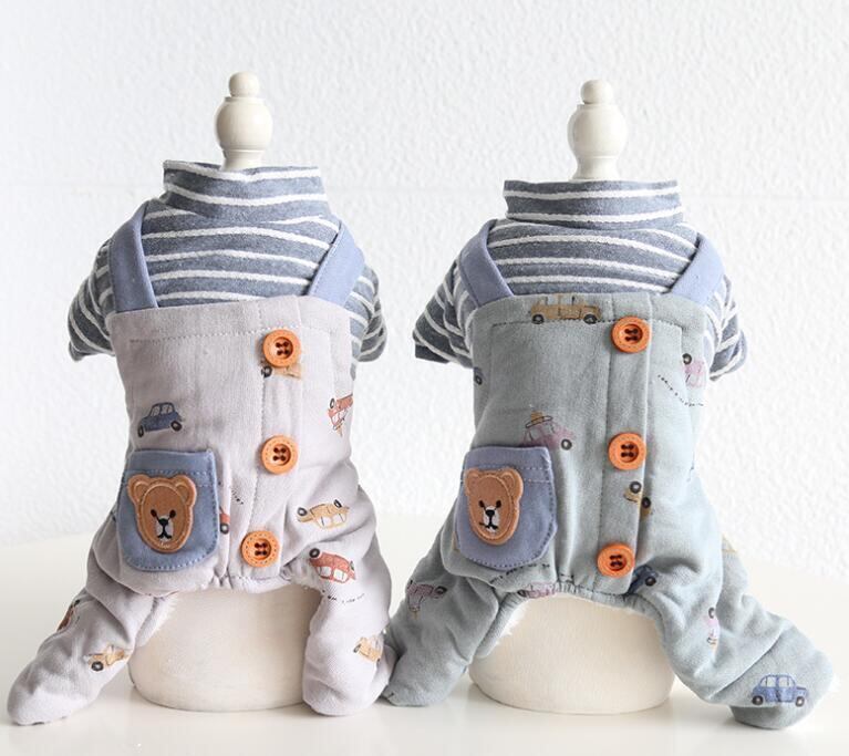 《予約》№210786 マリンジーンズタイニーロンパース