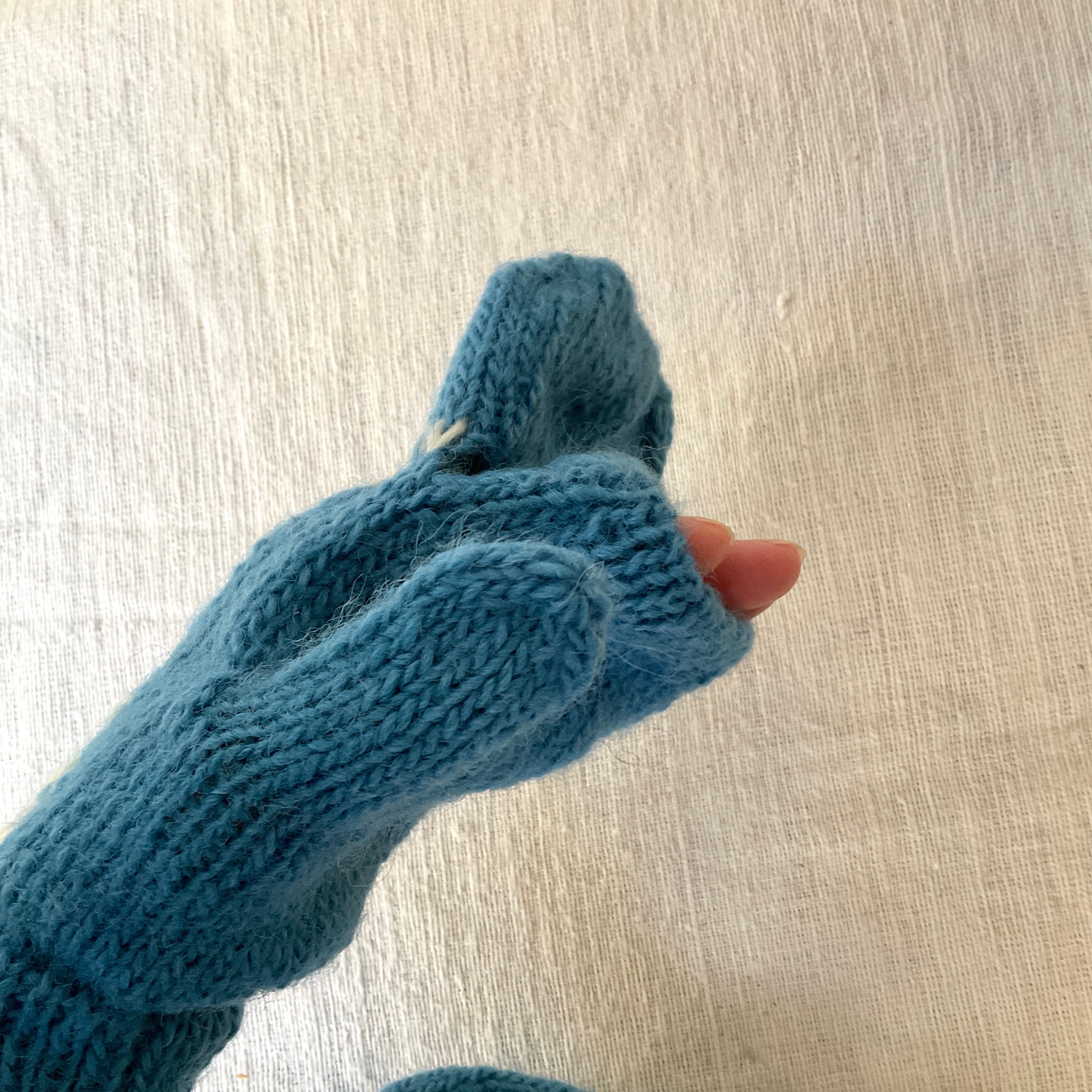 ピープルツリー】手編みバード柄ミトン | 照明＆エシカルライフ