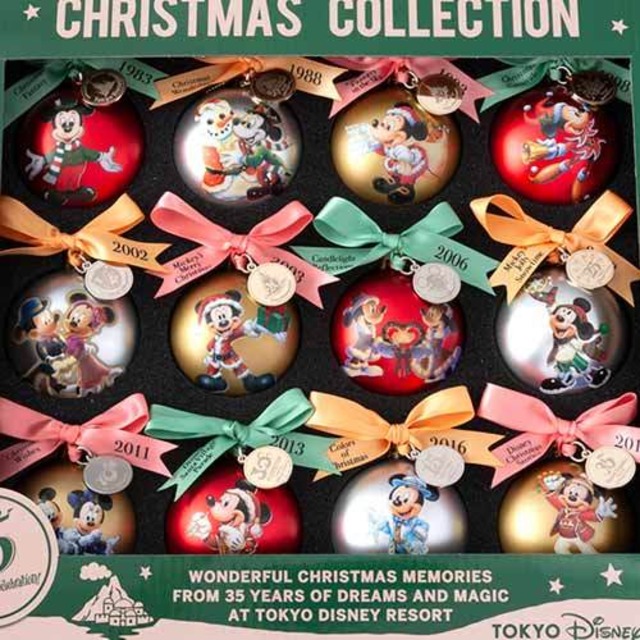 予約商品 オーナメントセット ディズニー クリスマス Disneymagic