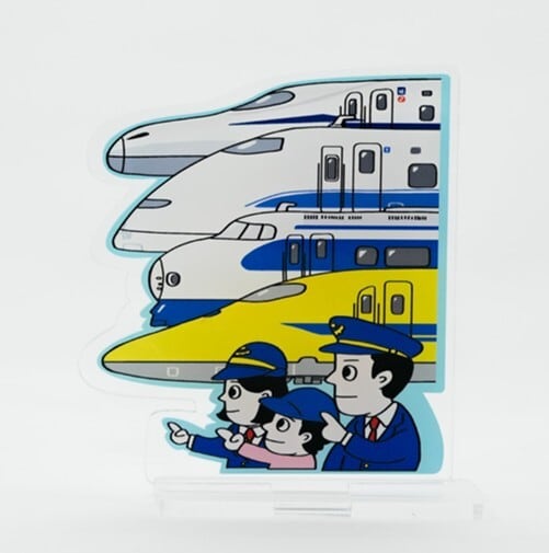 新幹線車掌さんゴムコースター（MEETS ヤギワタル） | JTA DIRECT 鉄道