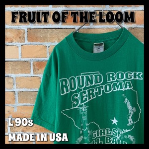 【FRUIT OF THE LOOM】 Tシャツ 90s ヴィンテージ プリント