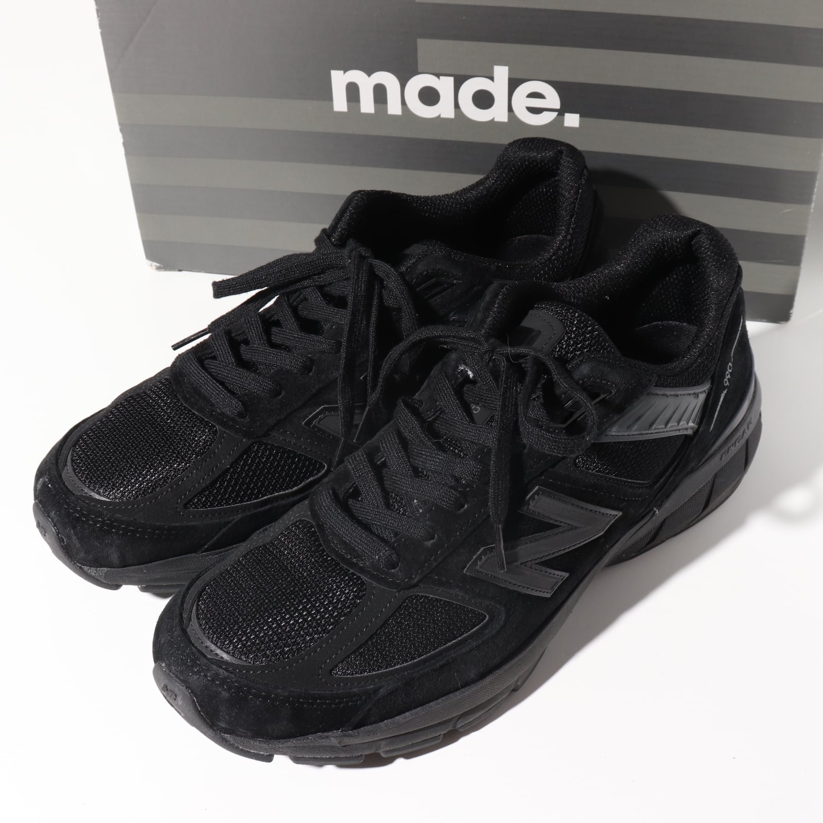 ニューバランス　New balance 990v5 黒　ブラック　BLACK