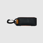 vibram light case (black×orange) with orange glowing zip