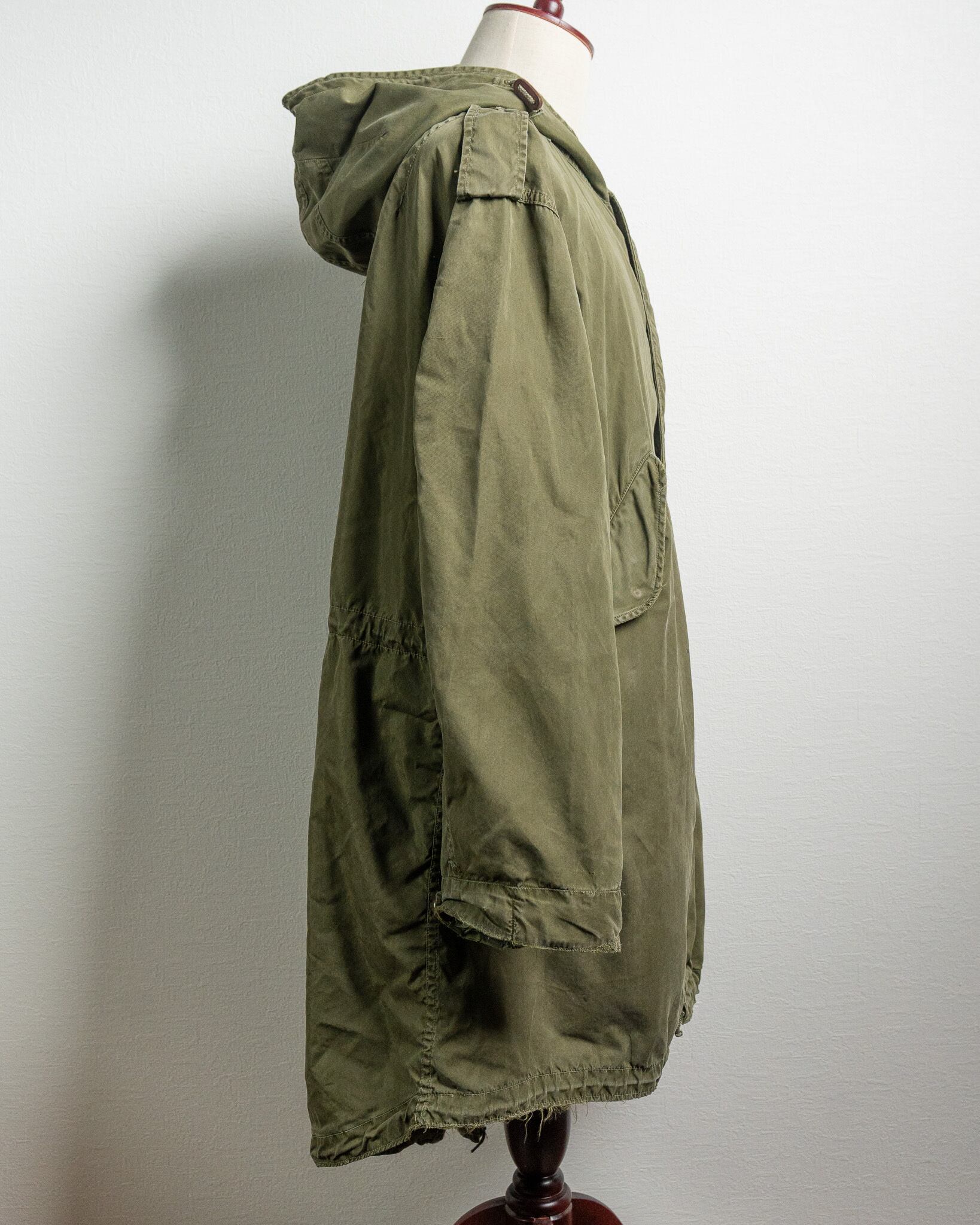 MEDIUM】Aluminum Zipper U.S.Army M-51 Field Parka Shell アメリカ軍