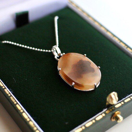 Dendrite Necklace (E) silver925