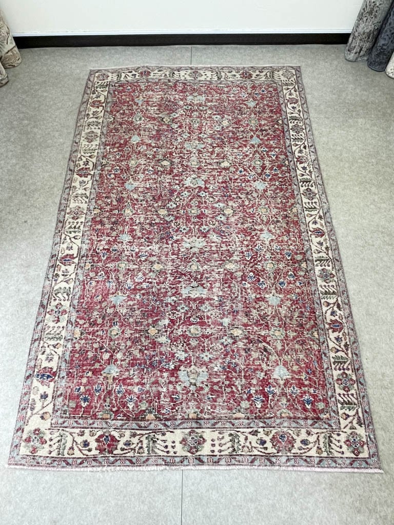 Vintage 深 エルサリ Khal Mohammadi ラグ