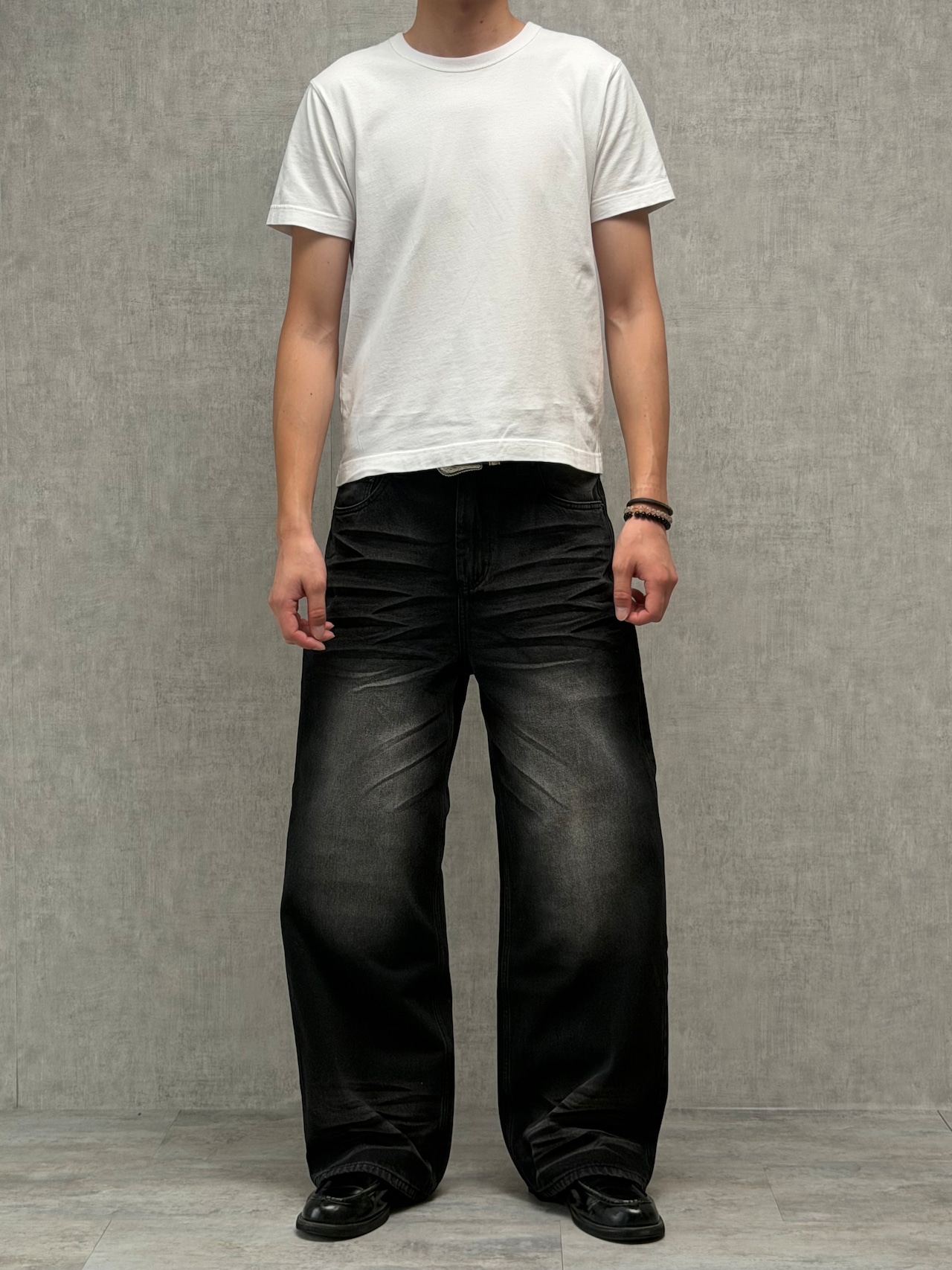 Shadow Fade Loose Fit Denim