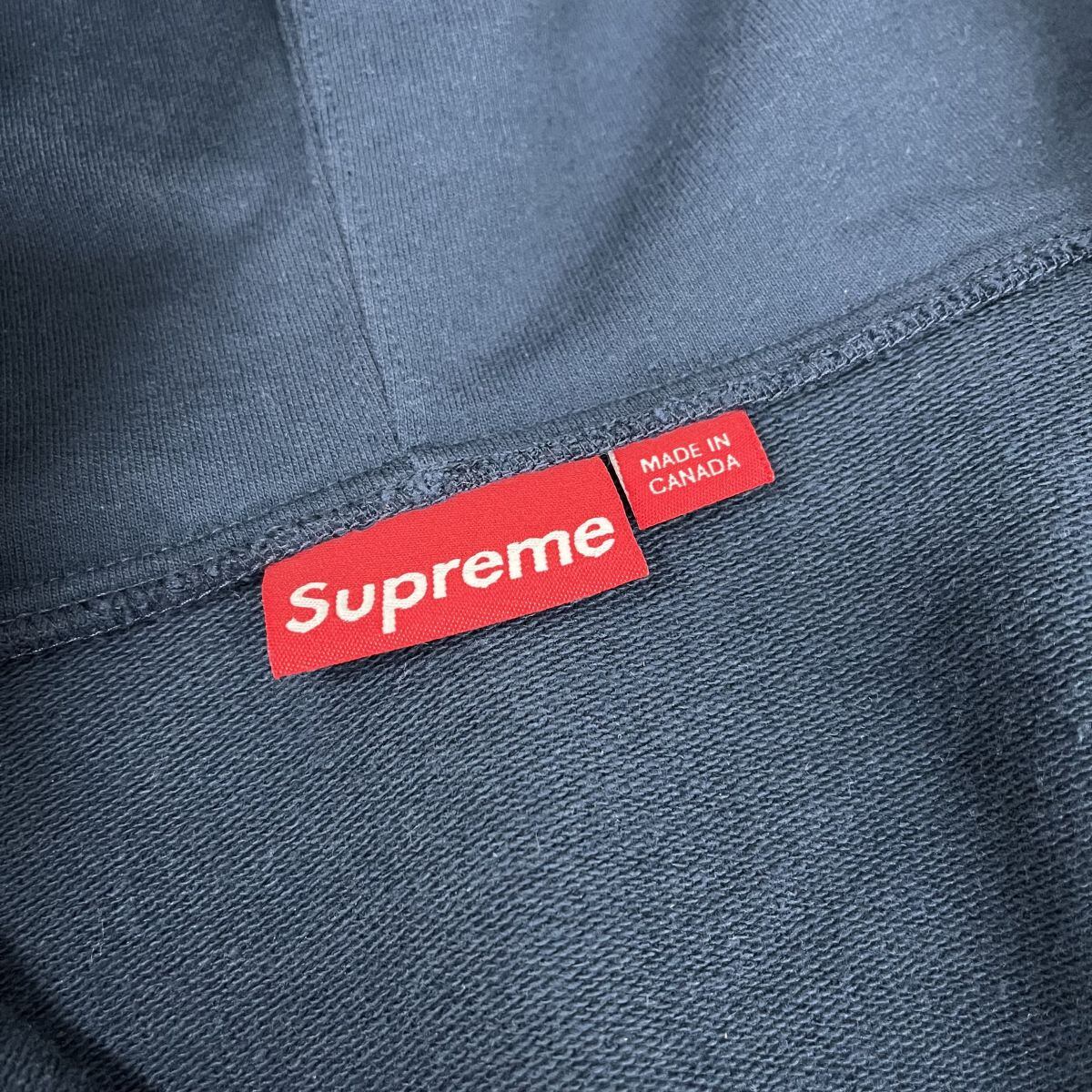 【激レア】supreme☆パーカー S スモールボックスロゴ ジップアップ