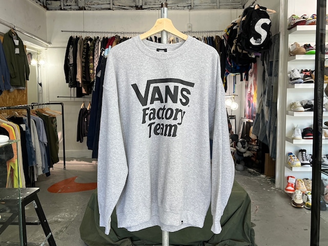 STANDARD CALIFORNIA × VANS 20TH SD LOGO CREWNECK SWEAT GREY XL 21587