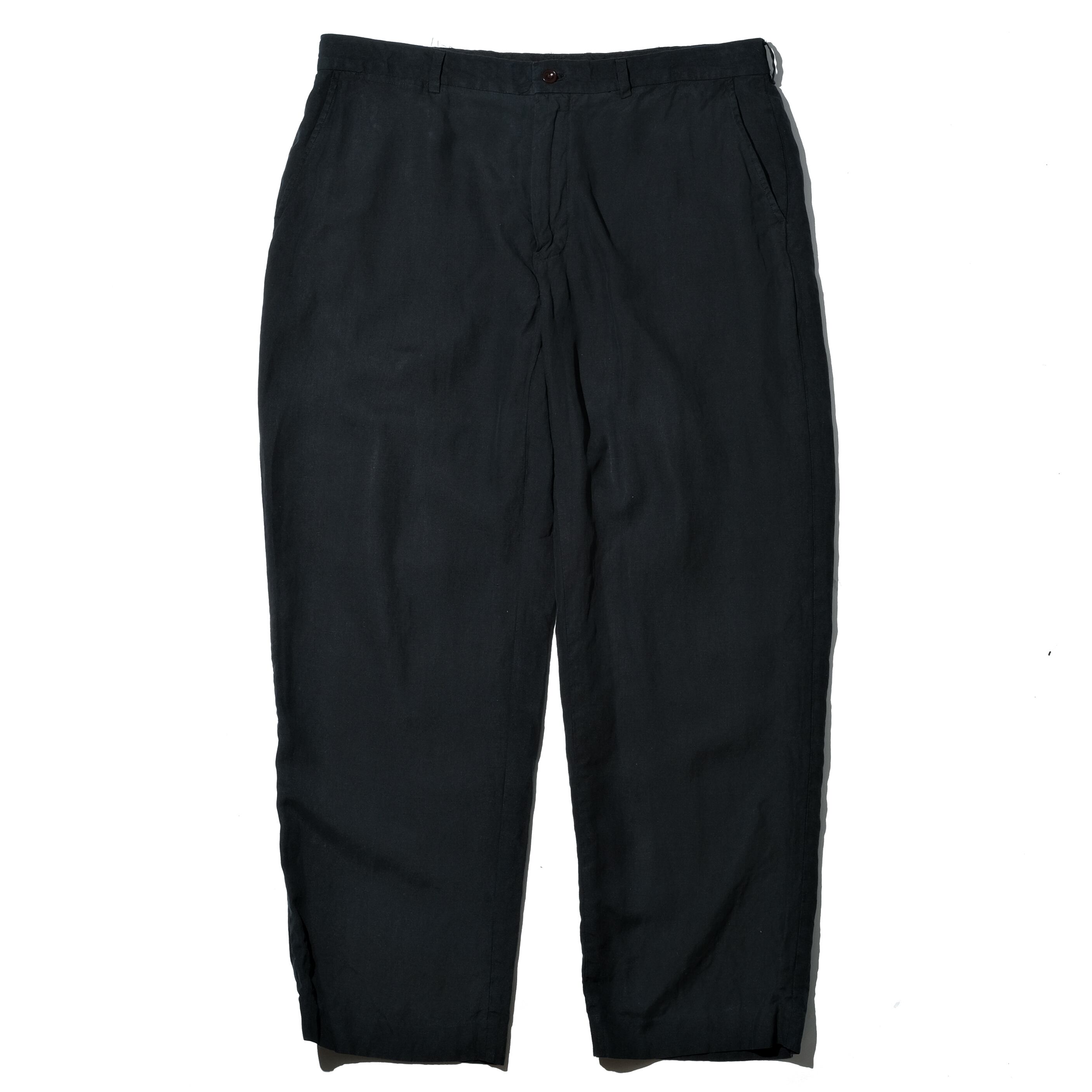 Polo by Ralph Lauren silk/linen black slacks [37.5x29] | goodbuy